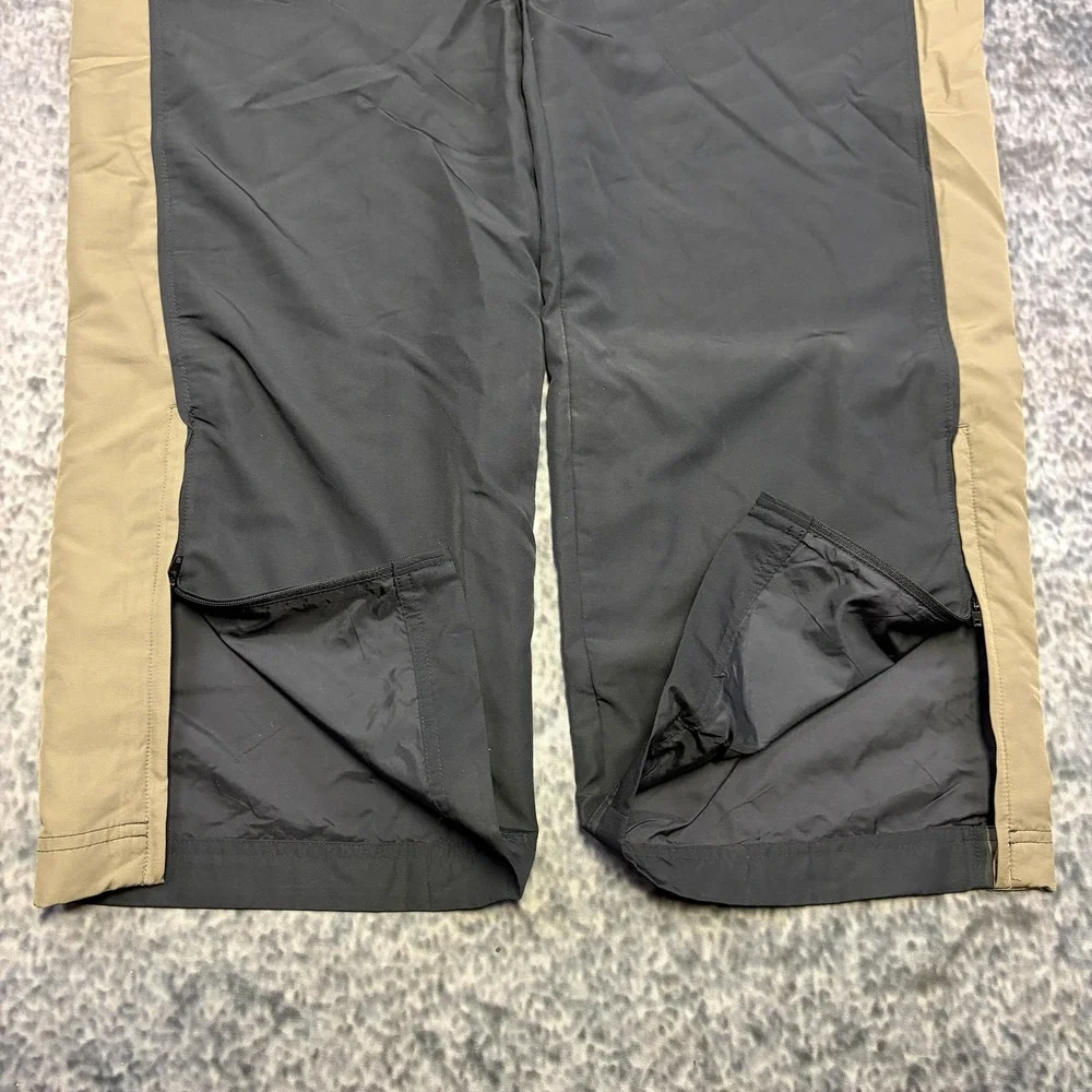 VTG Nike Track Pants Mens Large Black Windbreaker Athletic Baggy Y2K